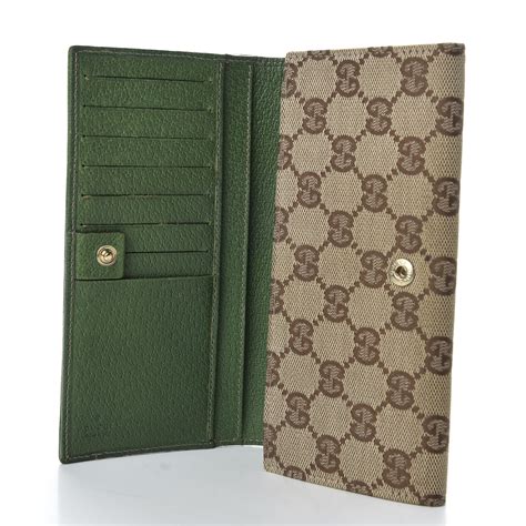 gucci women's leather continental wallet|genuine Gucci women wallet.